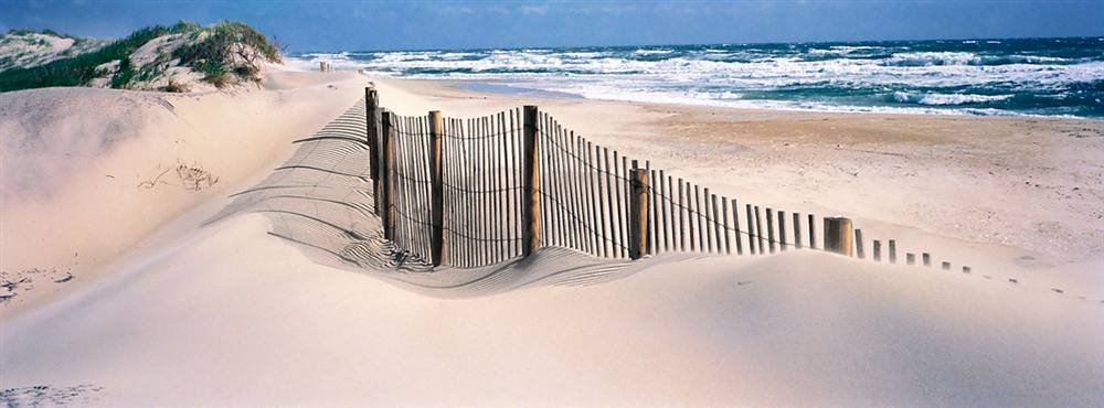 Peel & Stick Beach Wall Mural - North Carolina Outer Banks Coastal Decor (60