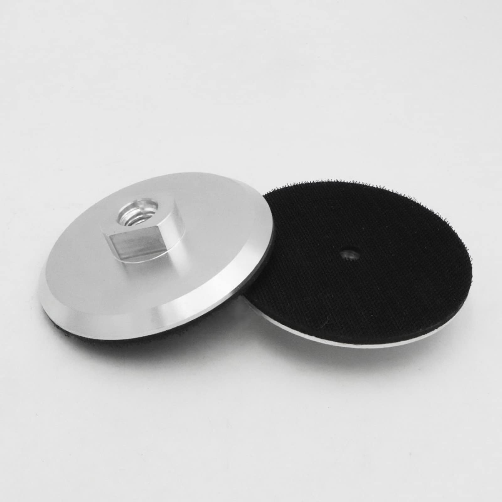 4 Inch (100mm) Aluminum Base Backing Pad for Diamond Polishing Pads - Compatible with Angle Grinders - Perfect for Stone, Concrete & Tile Polishing & Grinding Projects