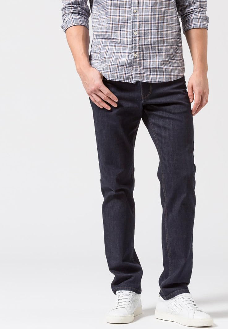 Men's Straight Fit Cooper Denim Jeans - Classic Blue Denim Pants for Casual Wear & Everyday Style | Perfect for Office, Dating & Weekend Outfits