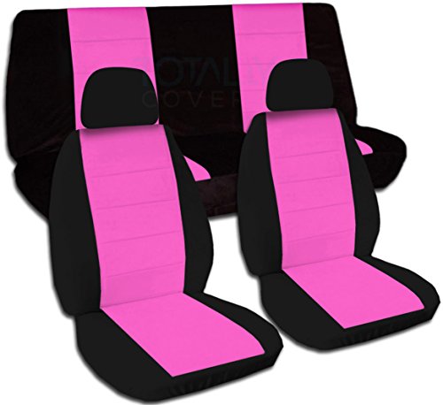 Black and Hot Pink