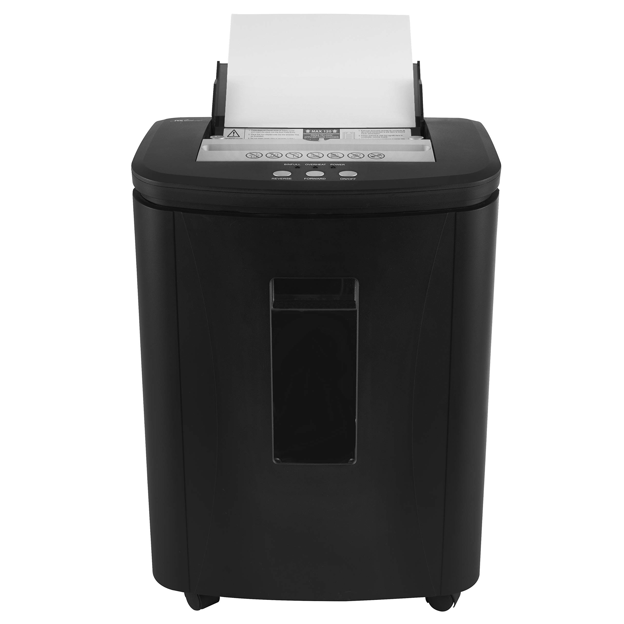 Royal Sovereign 150 Sheet Auto Feed Micro-Cut Paper Shredder - Secure Document Destruction for Office & Home Use