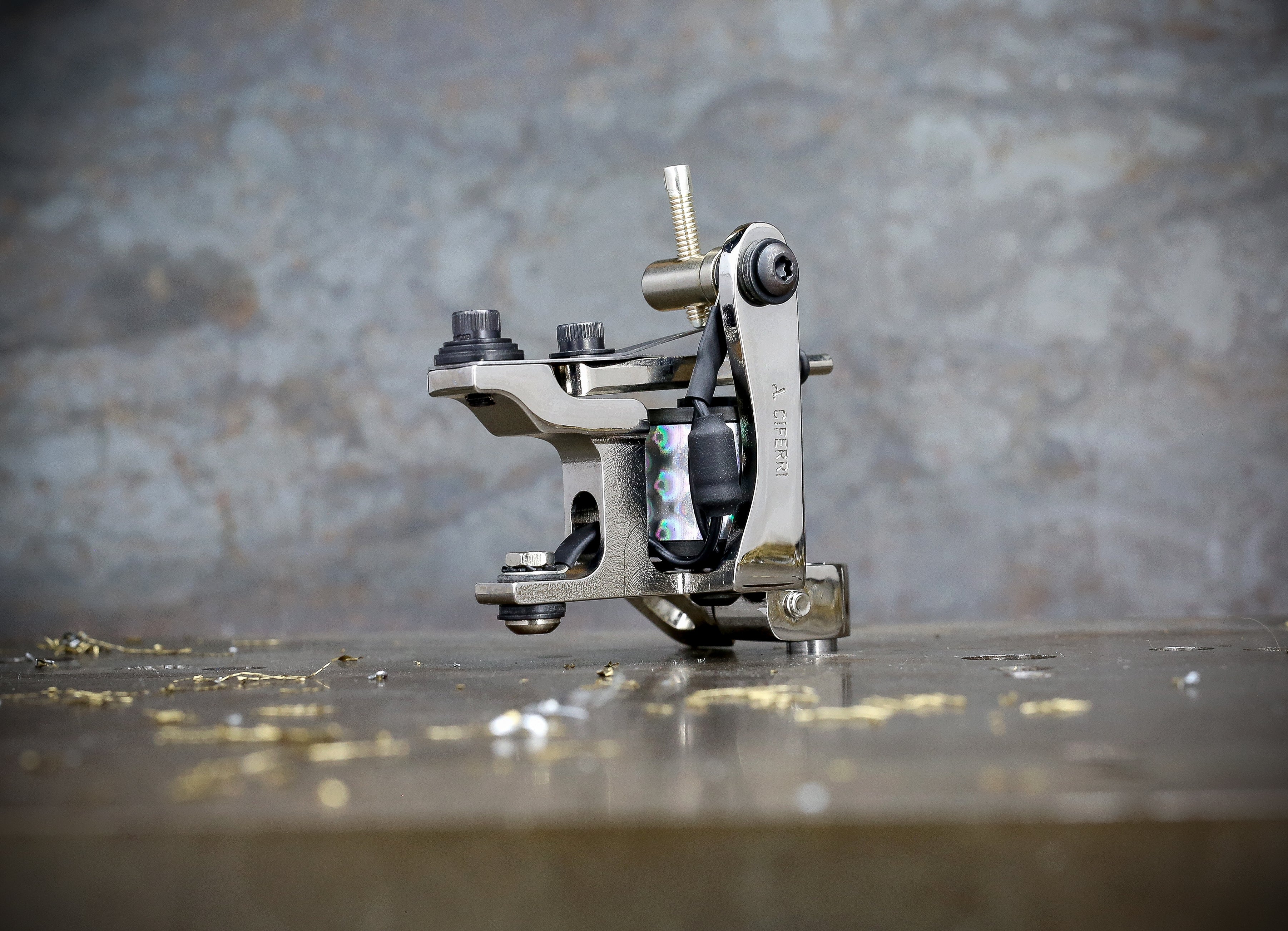 Adam Ciferri V3 Ghost Dog Liner - Premium Nickel x Nickel Finish for Motorcycle & ATV Protection | Off-Road Riding Gear & Bike Accessories
