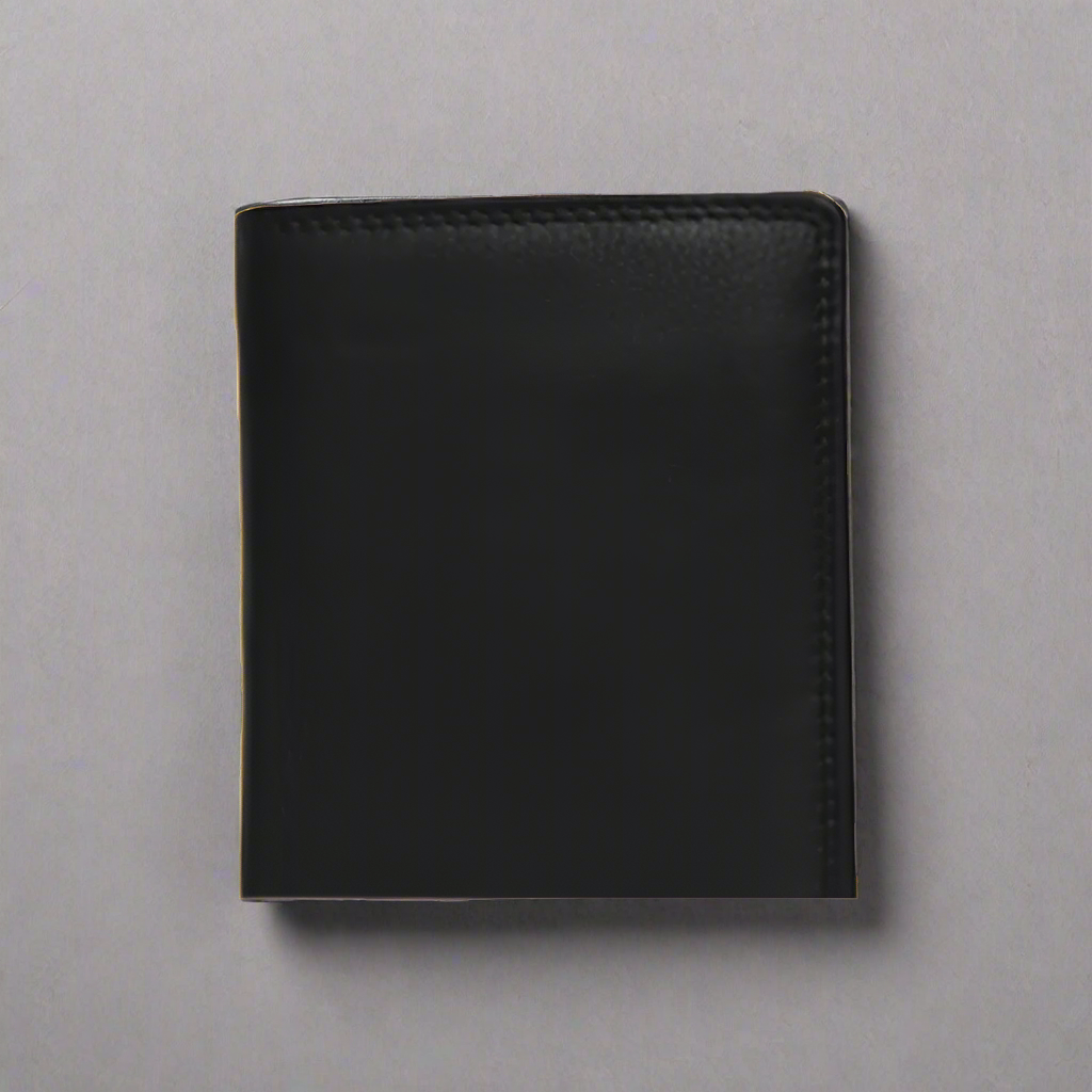 Durable Genuine Leather Wallet for Men with Coin Pocket - Slim RFID Blocking Bifold Wallet for Everyday Use & Travel
