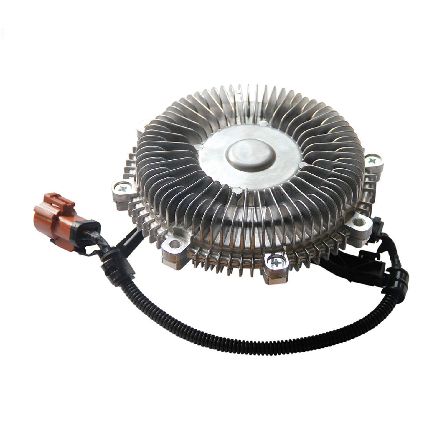 High Performance Cooling Fan Clutch Replacement for Ford F150 2007-2008 4.6L/5.4L V8, Expedition 2007-2008, F250 2007-2008 - OEM Quality Electronic Fan Clutch - Perfect for Engine Cooling & Overheating Prevention