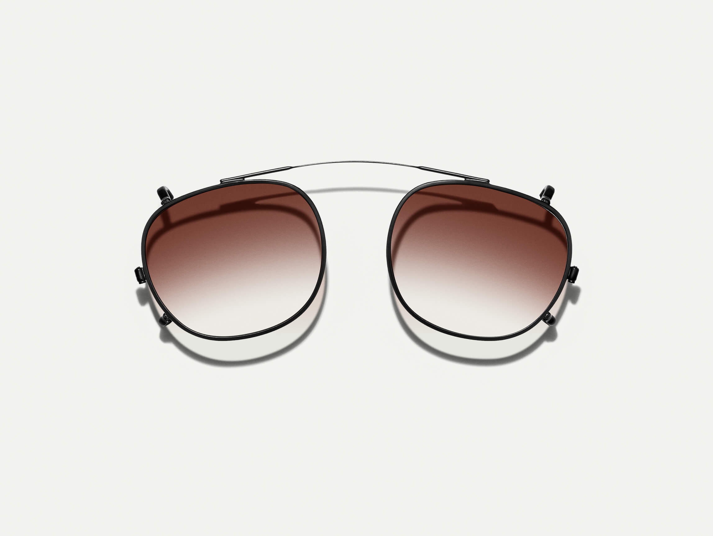 Cliptosh Matte Black Sunglasses with Custom Made Tints™ - Stylish UV Protection for Outdoor Sports & Driving