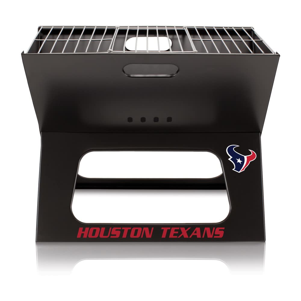 Portable NFL X-Grill Charcoal Grill for Camping, Tailgating & Outdoor BBQs – Perfect for Backyard Parties, Picnics and Game Day Gatherings