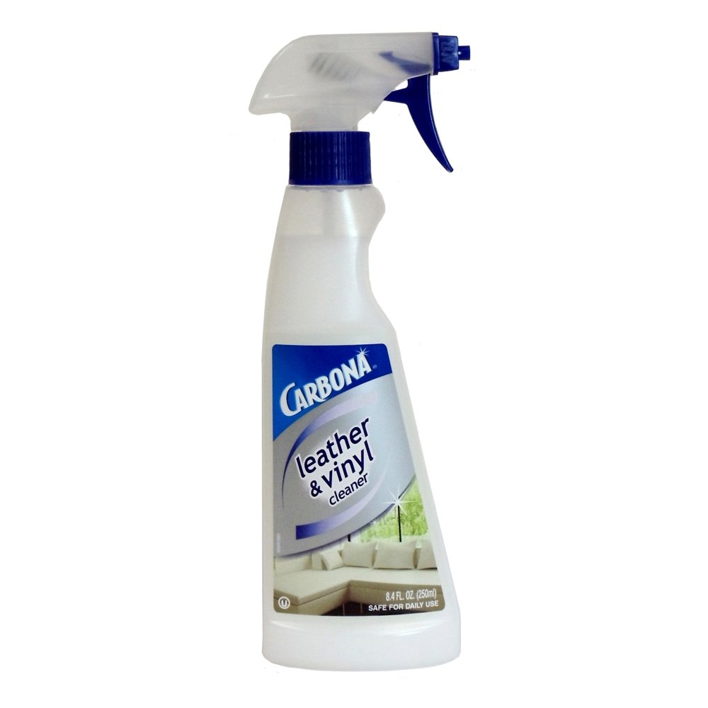 Carbona Leather & Vinyl Cleaner - Premium Car Seat & Furniture Cleaner for Cars, Sofas & Bags | Gentle Yet Effective Formula for Deep Cleaning & Protection