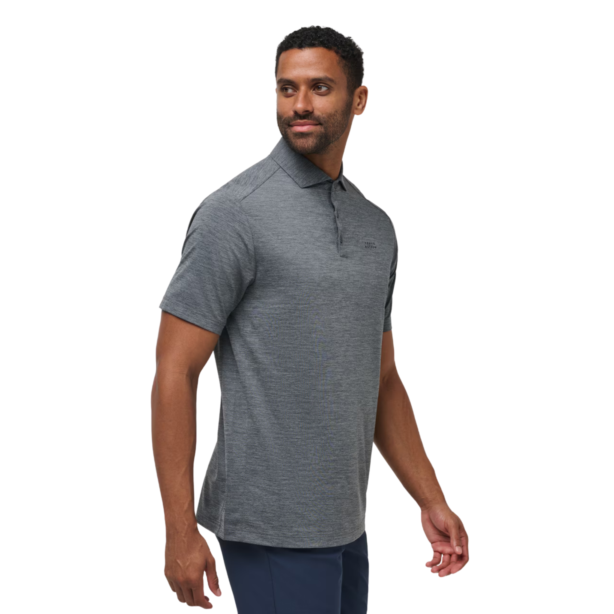 TravisMathew The Heater Pro Men's Performance Polo Shirt - Moisture Wicking, UV Protection & Breathable Fabric for Golf, Tennis & Casual Wear
