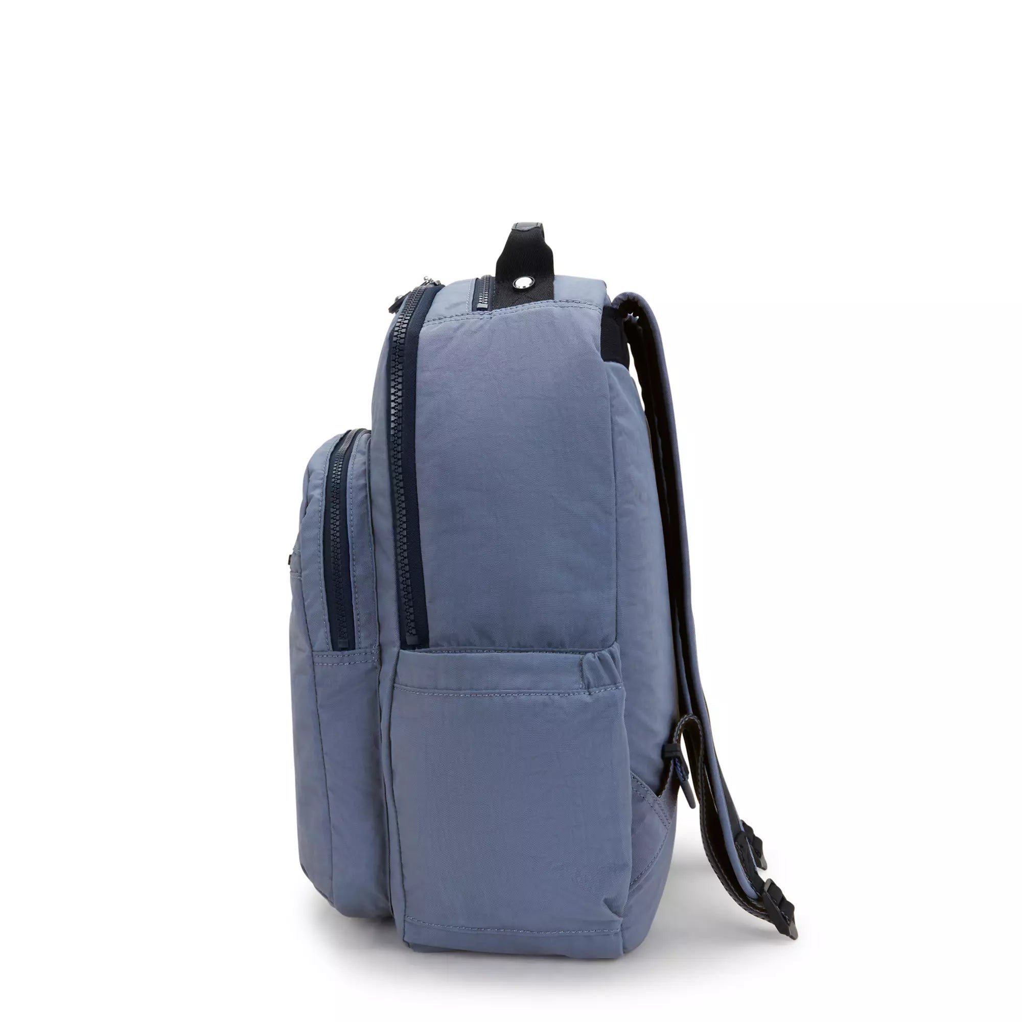 Kipling Seoul Large 15 Inch Laptop Backpack - Lightweight Water-Resistant Travel Backpack for Work & School (Blue Lover) | Perfect for Commuting, Business Trips & College Students