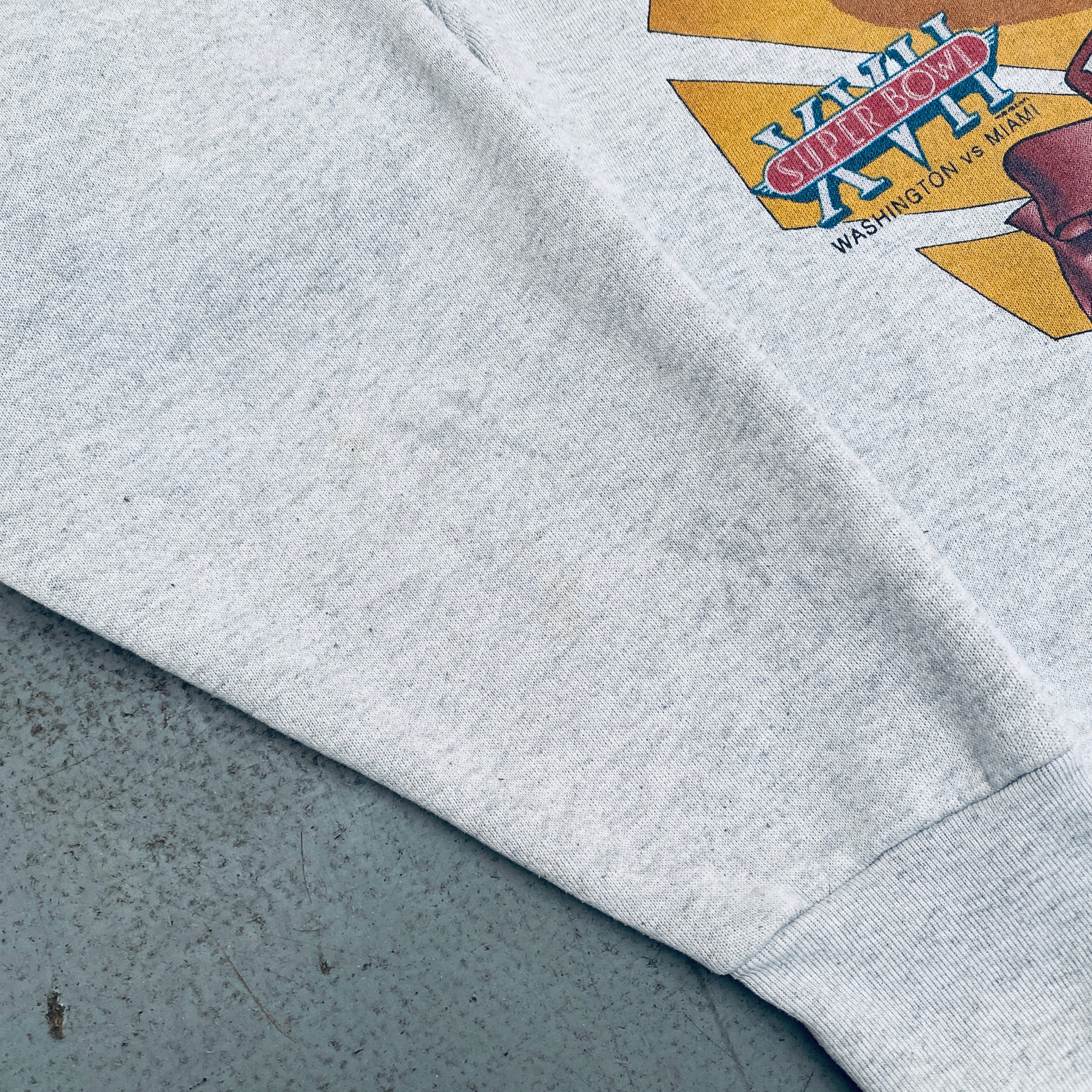 Washington Redskins 1996 RFK Stadium End of Era Graphic Sweatshirt (Large) - Vintage NFL Football Fan Gear for Game Day & Collectors