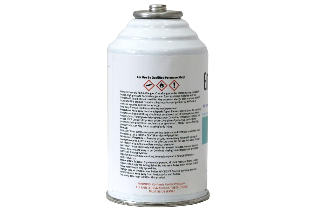 Envirosafe Arctic Air Refrigerant for R22 Air Conditioners - Case of 12 Cans (16oz Each) | Fast Cooling, Eco-Friendly | Perfect for Home AC Units, Commercial HVAC Systems & Auto Air Conditioning Repair