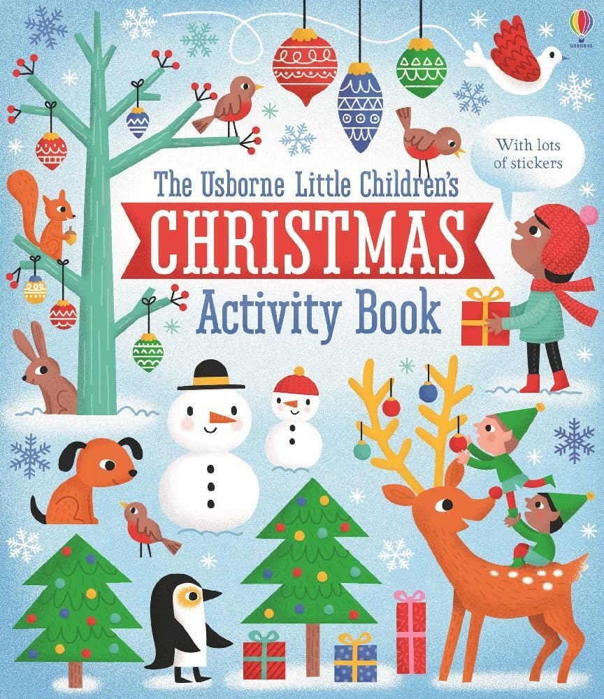 Christmas Activity Book for Kids - Fun Holiday Coloring & Games for Toddlers & Preschoolers | Perfect for Christmas Gifts, Stocking Stuffers & Winter Break Activities