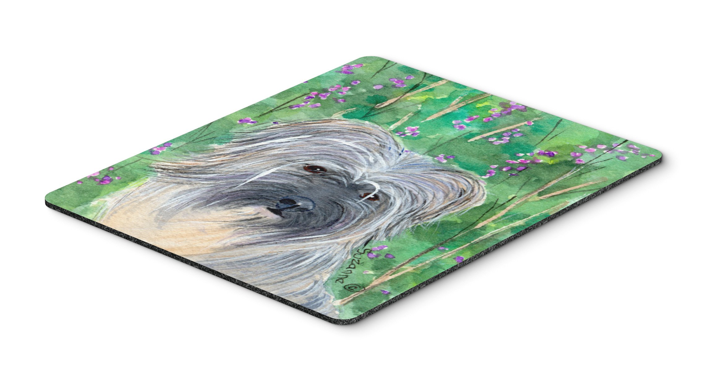 Berger des Pyrenees Dog Mouse Pad & Hot Pad - Large Washable Non-Slip Desk Mat for Home Office, Gaming, Computer & Laptop Use - Perfect Workstation Accessory for Pet Lovers