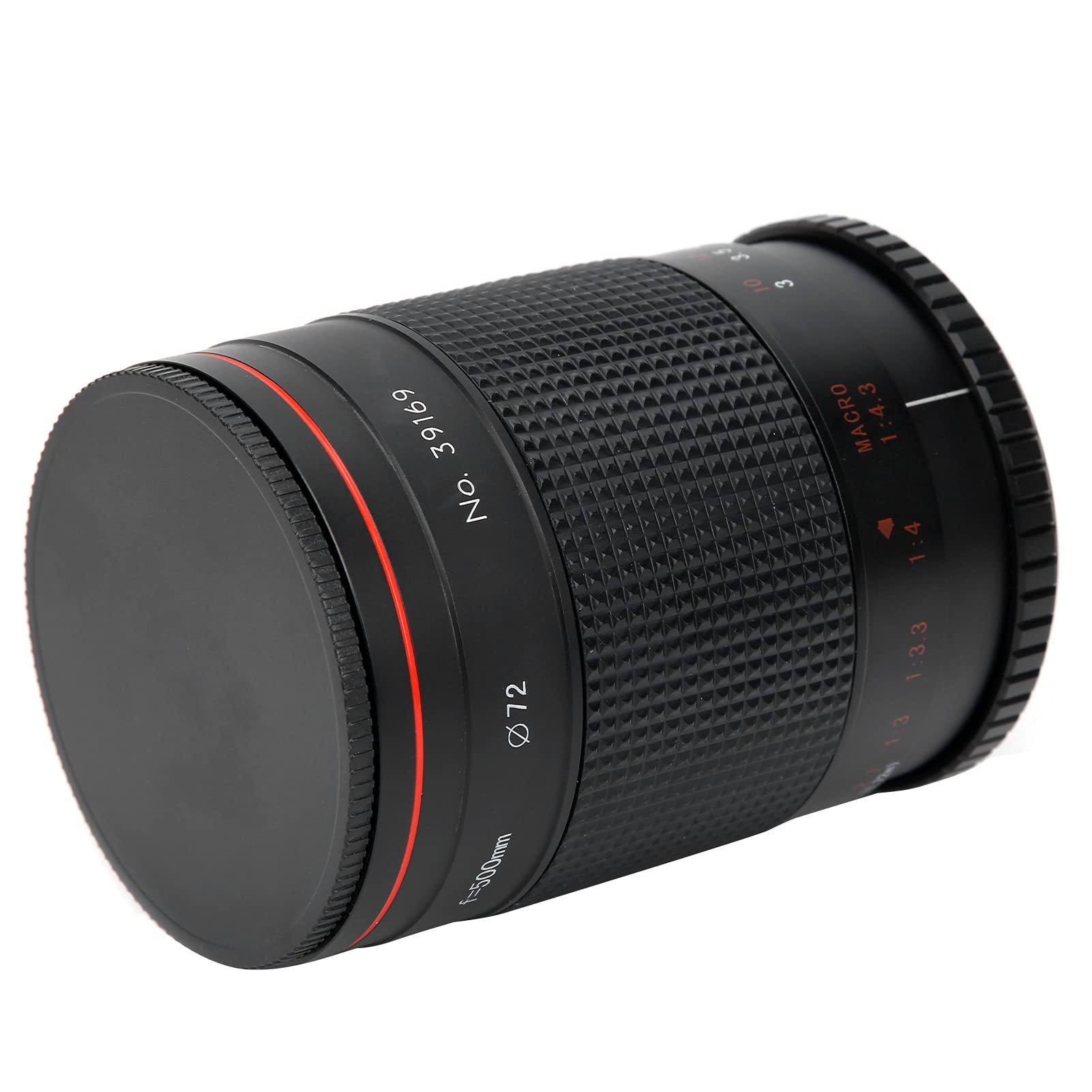 500mm F8 Manual Focus Telephoto Mirror Lens for SLR/Digital Cameras - Includes 3 Filters & M4/3 Mount Adapter Ring | Perfect for Wildlife Photography, Sports Events & Long-Distance Shooting