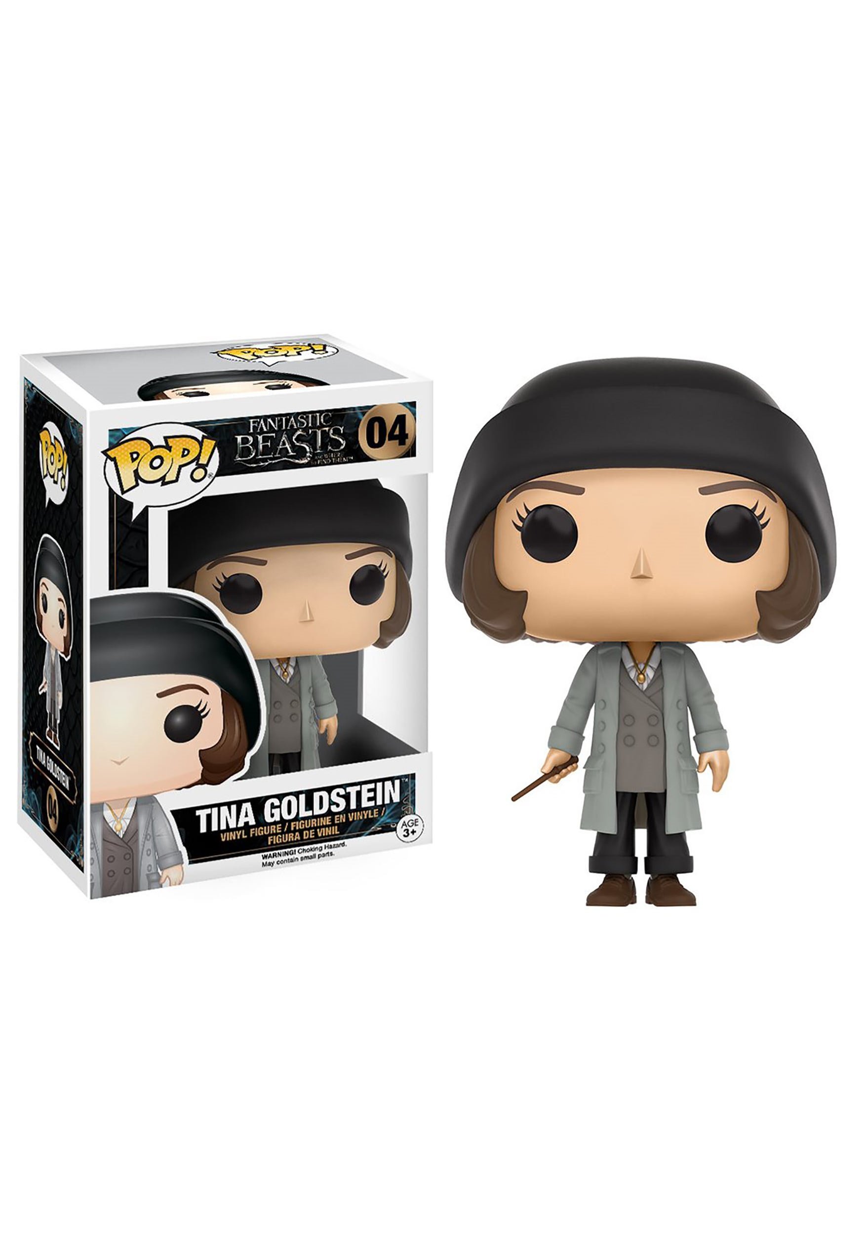Funko POP Movies: Fantastic Beasts - Tina Goldstein Collectible Vinyl Figure | Newt Scamander Companion | Perfect for Harry Potter Fans & Fantasy Collectors | Great for Display, Gifts, and Movie Memorabilia Collections