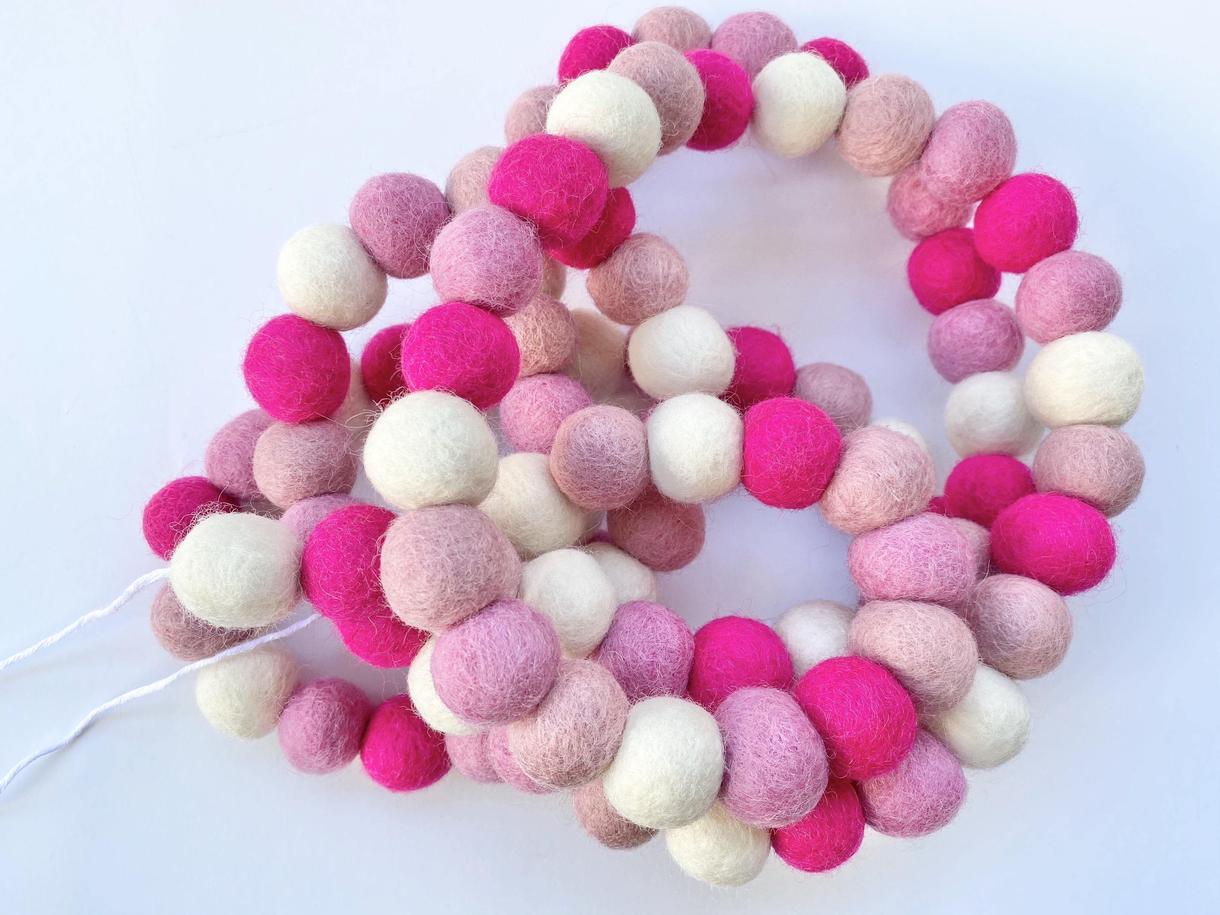 Beautiful Pink Garland Decor - Perfect for Weddings, Baby Showers & Party Backdrops | Elegant Floral Hanging Decorations for Home & Events