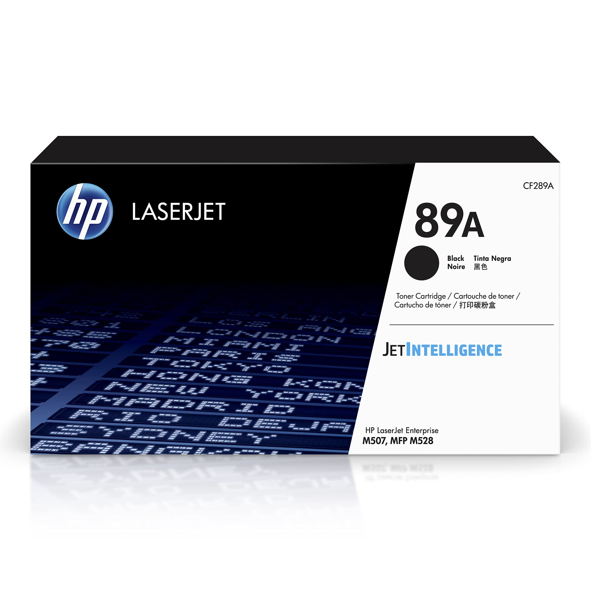 Original HP 89A Black Toner Cartridge | Compatible with HP LaserJet Enterprise M507 & MFP M528 Series | CF289A | High-Yield Printing for Office & Business Documents