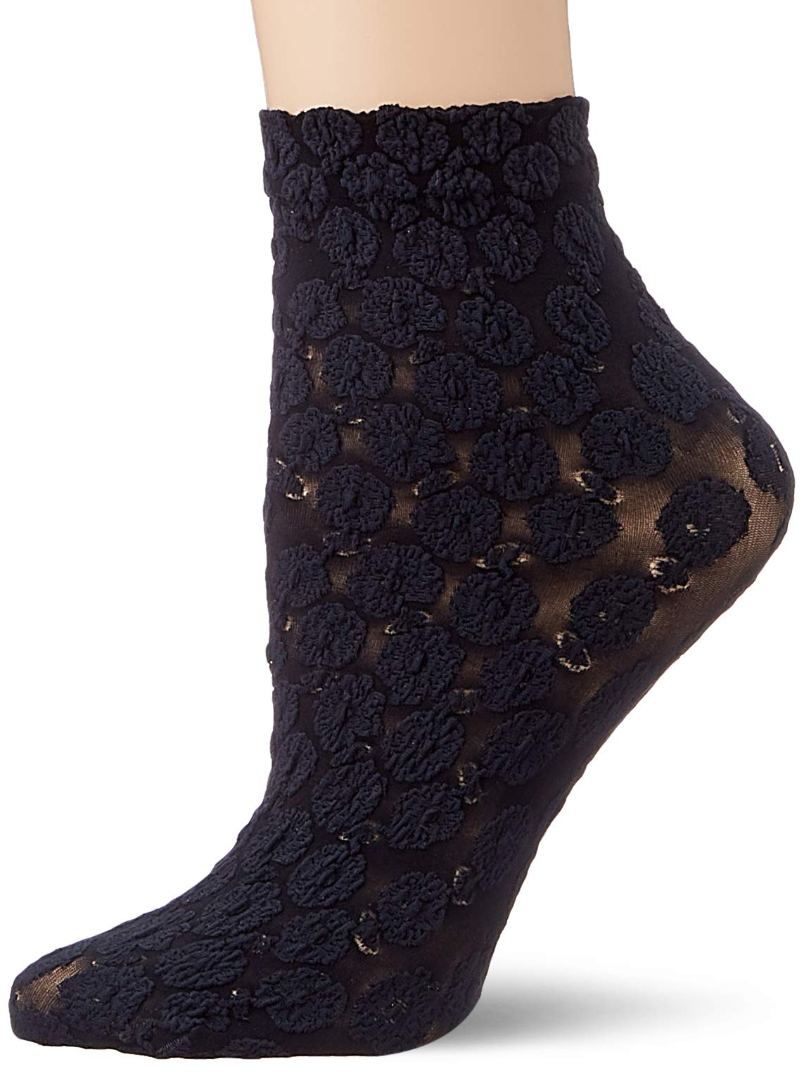 Falke Sweet Florals 30 DEN Ankle Socks for Women - Floral Lace Trim Comfort Socks (41427) - Perfect for Spring Outfits, Dresses & Casual Wear
