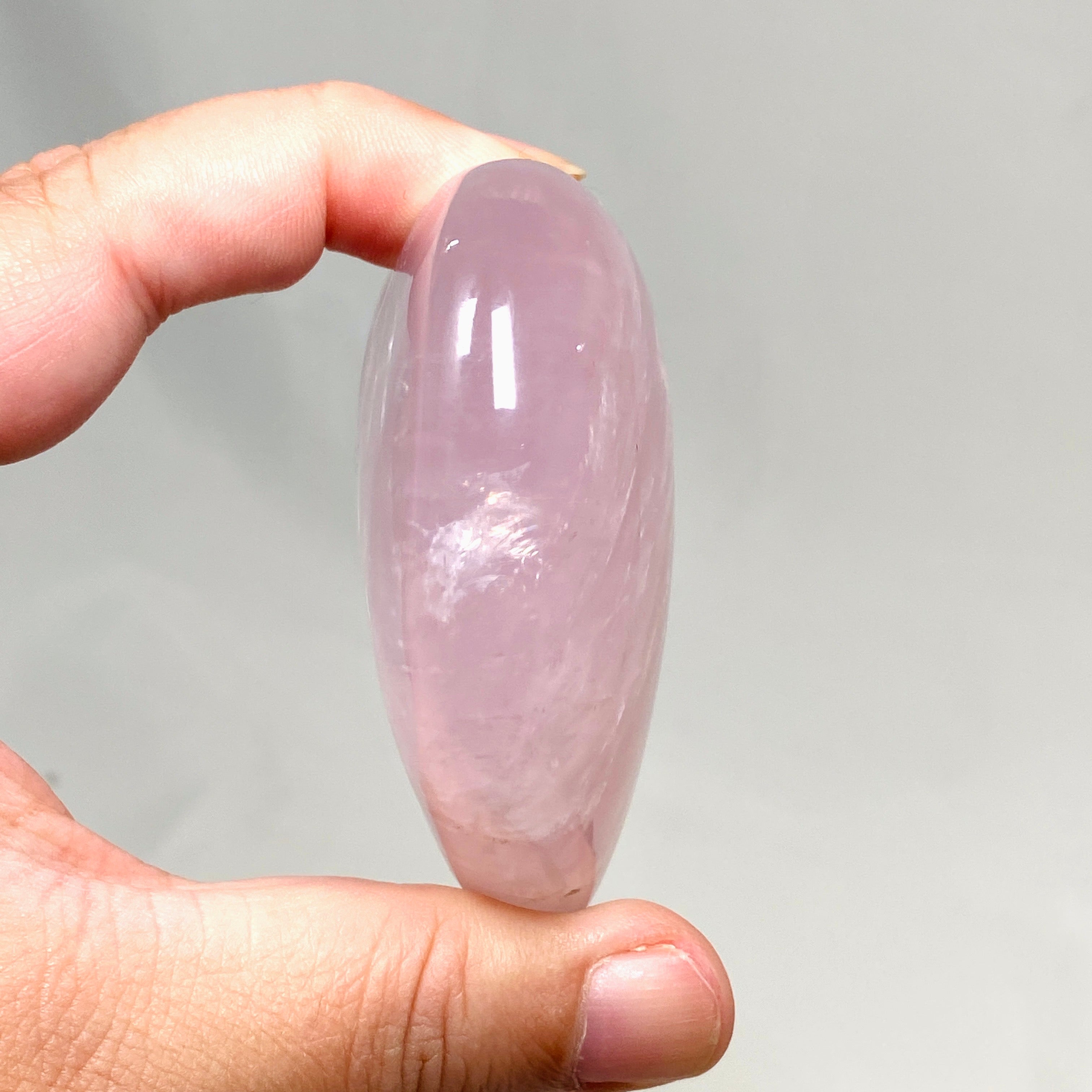 Rose Quartz Heart Necklace - Natural Gemstone Jewelry for Love & Healing | Perfect Gift for Valentine's Day, Anniversary & Self-Care