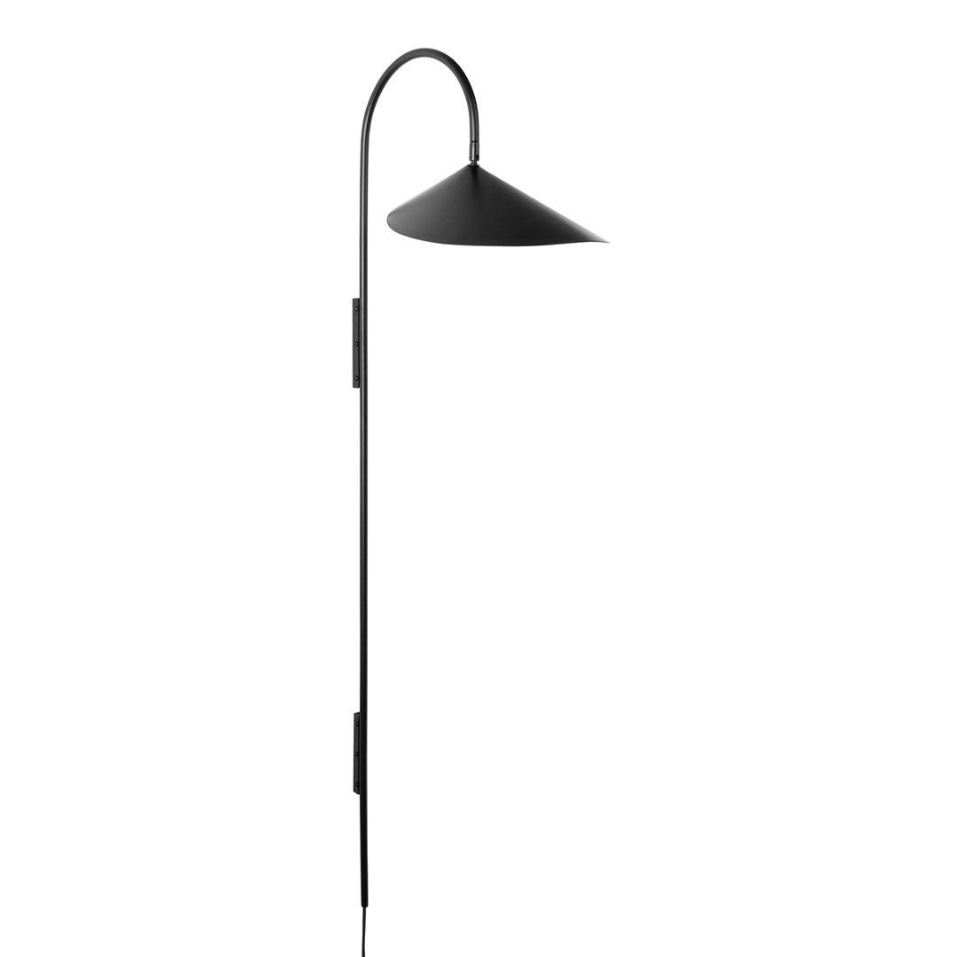 Arum Modern Tall Wall Lamp - Adjustable LED Light for Living Room, Bedroom & Hallway - Sleek Contemporary Design for Home & Office Decor