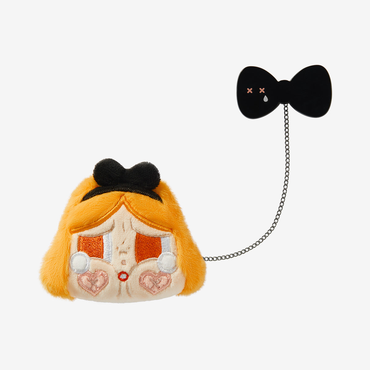 CryBaby Crying Again Series Plush Badge - Soft Collectible Pin for Backpacks, Jackets & Accessories - Perfect for Anime Fans & Kawaii Fashion
