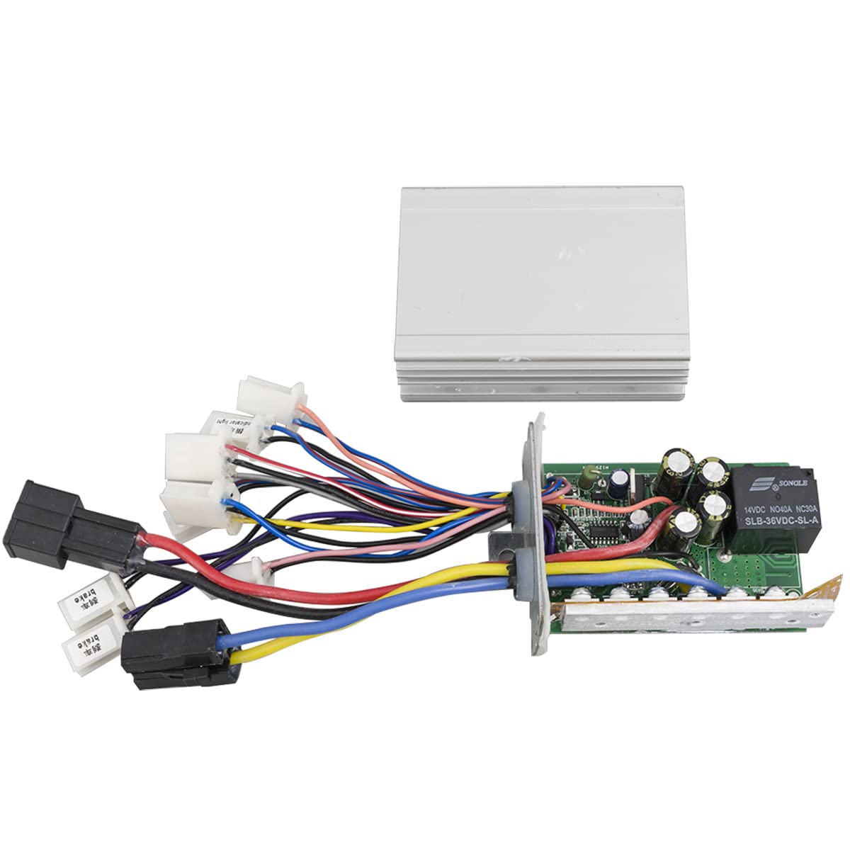 48V 1000W Brushed DC Motor Kit - High Speed Electric Motor with DC Brush Controller, Throttle & Ignition Lock for Dirt Bike, eBike, ATV, Go Kart, Moped - Perfect for Off-Road Adventures & DIY Electric Vehicle Projects
