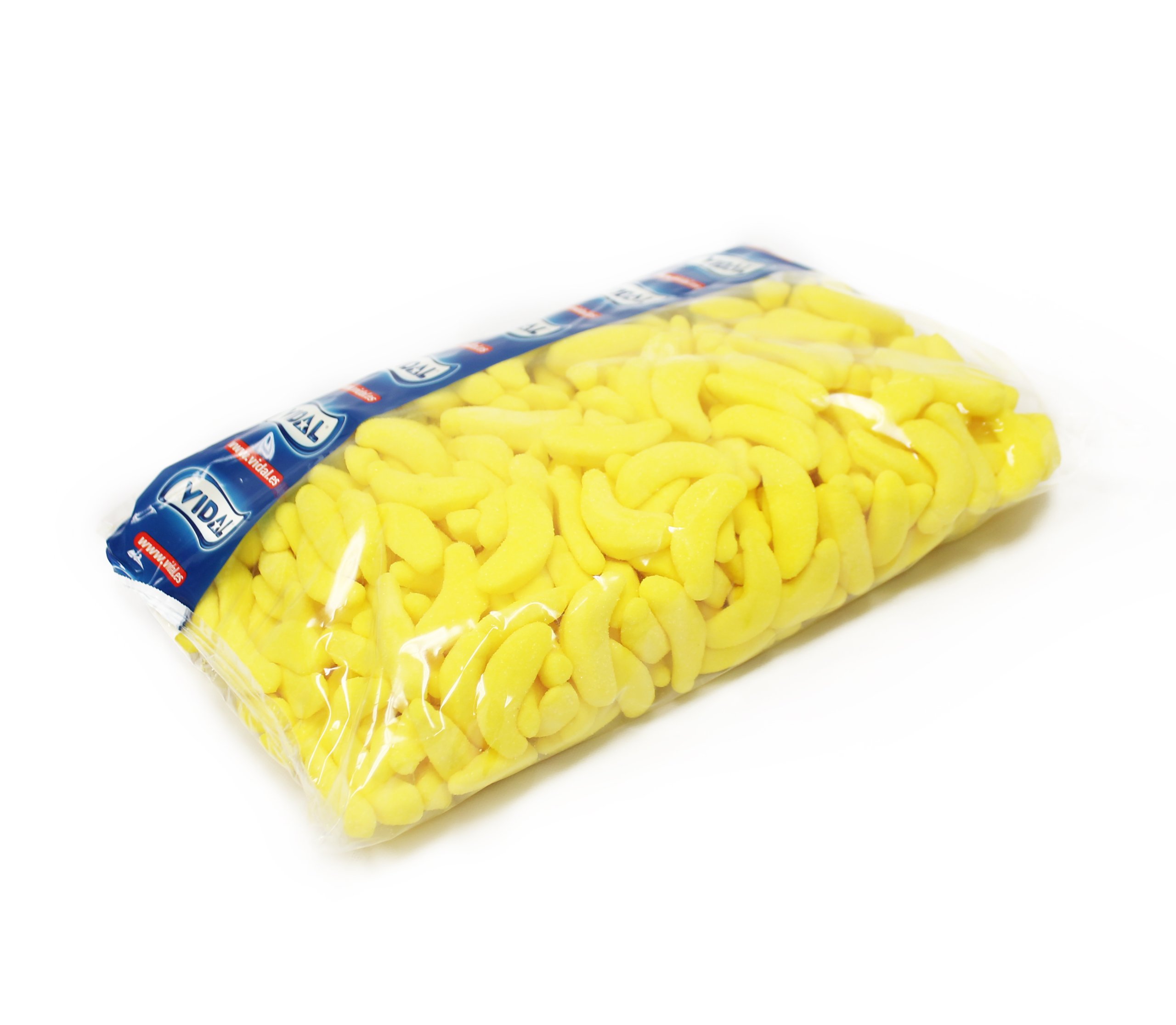 Bulk Yellow Gummy Banana Candy - 4.4 Pound Bag | Sweet & Chewy Banana Flavored Gummies for Parties, Snacking & Baking | Wholesale Candy Bulk Pack
