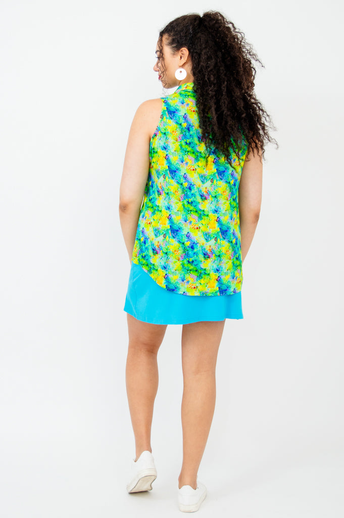Breathable Linen Bamboo Hula Tank Top for Women - Perfect for Beach, Vacation & Summer Outfits