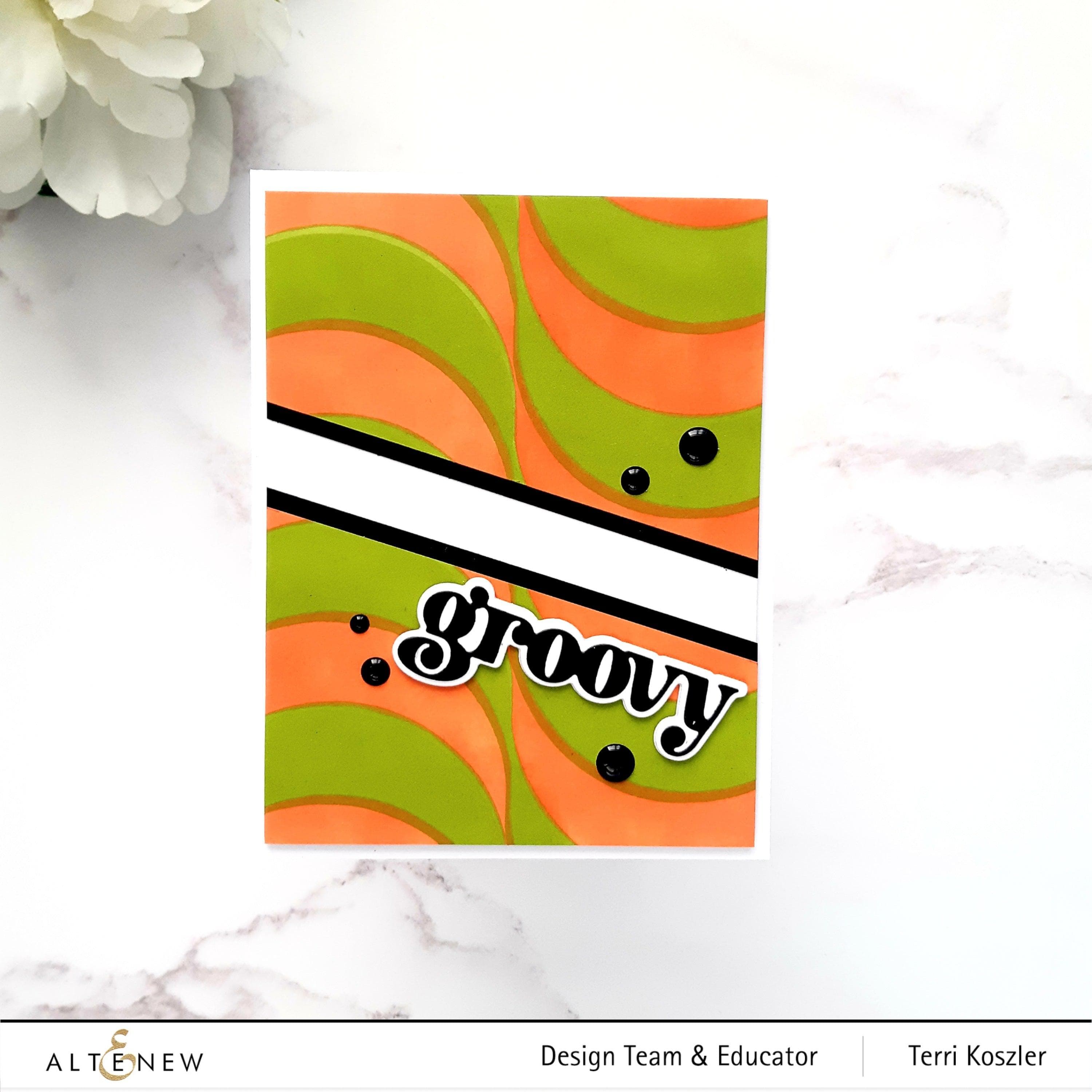 Far Out Phrases Die Set for Card Making - Scrapbooking, DIY Greeting Cards, and Paper Crafting