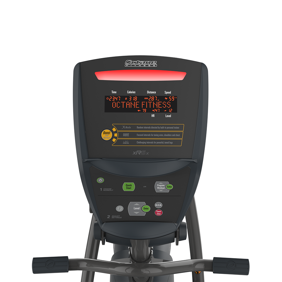 Octane XR6X Seated Elliptical Machine - Low Impact Cardio Exercise Equipment for Home & Gym Use - Perfect for Seniors, Physical Therapy & Office Workouts