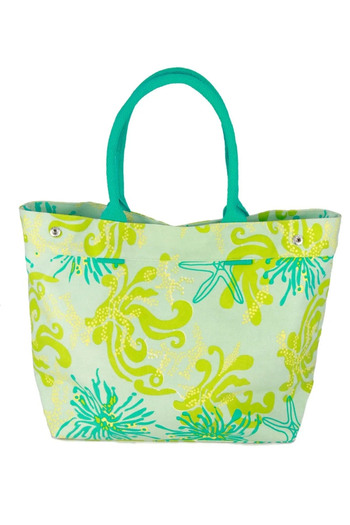 Stylish Starfish Tote Bag for Women - Large Beach Bag with Pockets - Perfect for Summer, Travel, Shopping & Beach Outings
