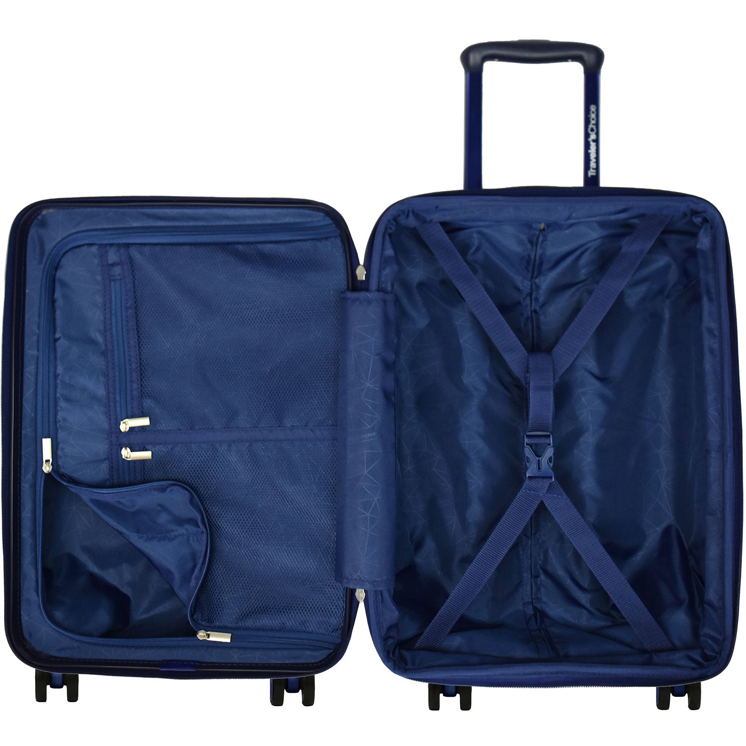Bell Weather 3-Piece Luggage Set with Spinner Wheels - Lightweight Expandable Suitcase for Travel, Business Trips & Vacations | Carry-On & Check-In Luggage Collection