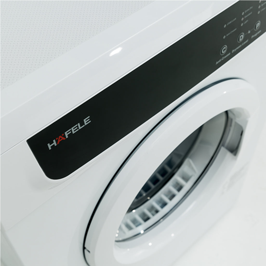 Hafele 7kg Vented Dryer - Compact Laundry Dryer for Small Spaces | Perfect for Apartments, Dorms & RVs | Fast Drying & Energy Efficient