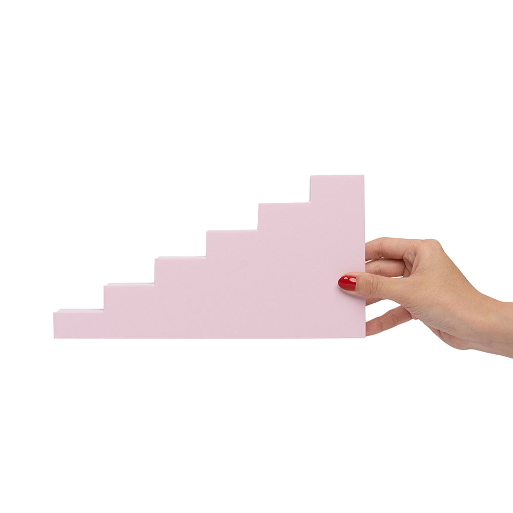 4 Piece Geometric Foam Styling Prop Set for Photography - Peony Pink | Backdrop Props for Product Photography, Instagram Flat Lays & Creative Styling