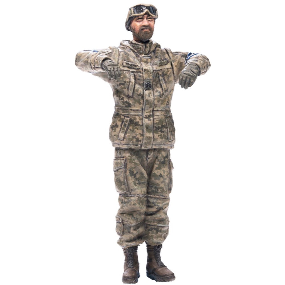 AFV HF772 1/35 Scale Ukrainian YPR 765 PRI.50 APC Crew - 4 Highly Detailed Military Model Figures for Diorama Building & Wargaming Scenes
