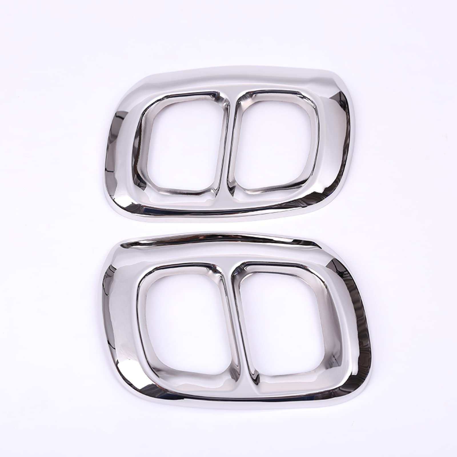 Stainless Steel Exhaust Tail Cover Trim for Mercedes Benz GLA Class X156 (2-Piece Set) - Car Accessories for Enhanced Style & Protection