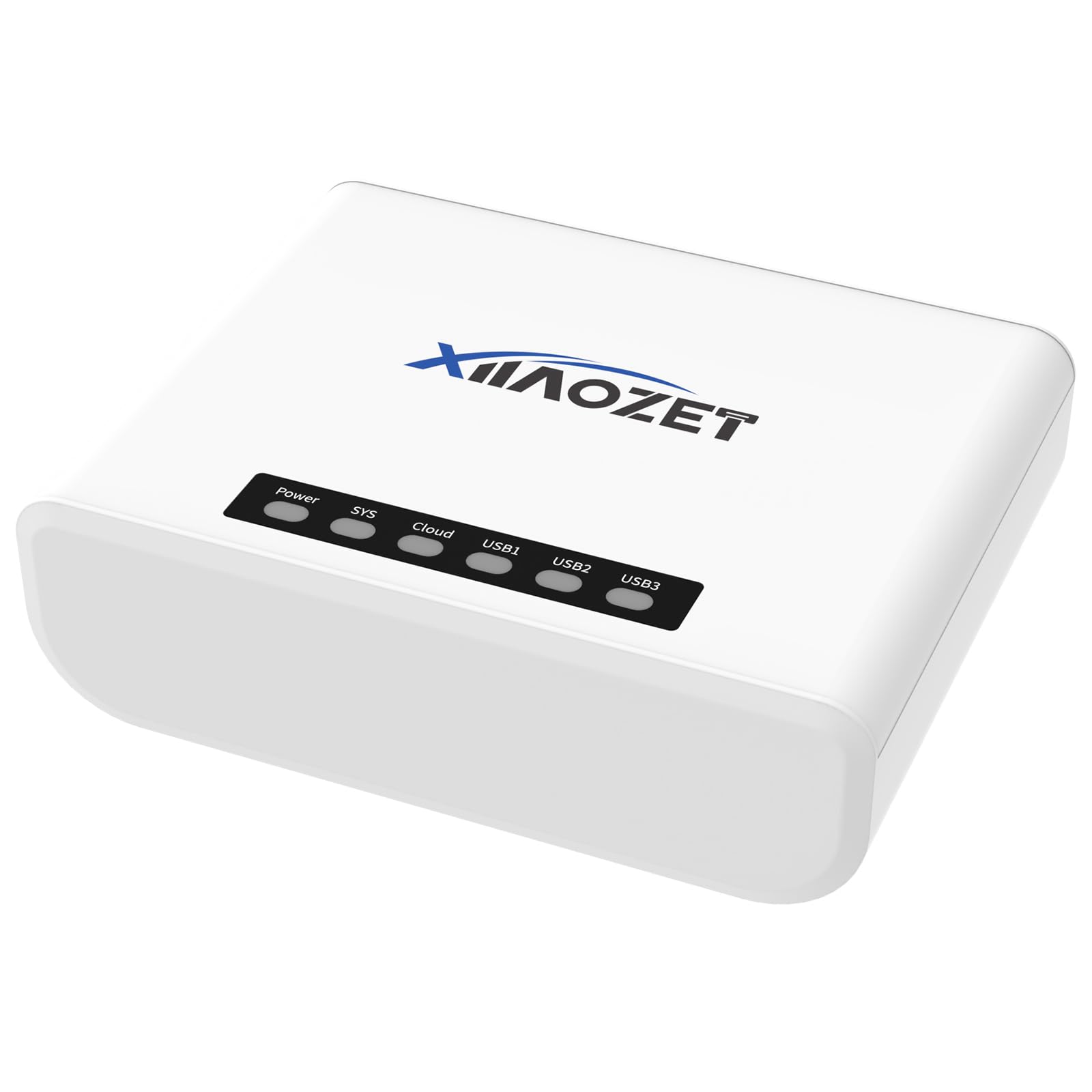 LK100EW Wireless USB & Print Server - Share USB Devices (Printer/Scanner) Over LAN via Ethernet/WiFi - Easy Setup for Home & Office Networking