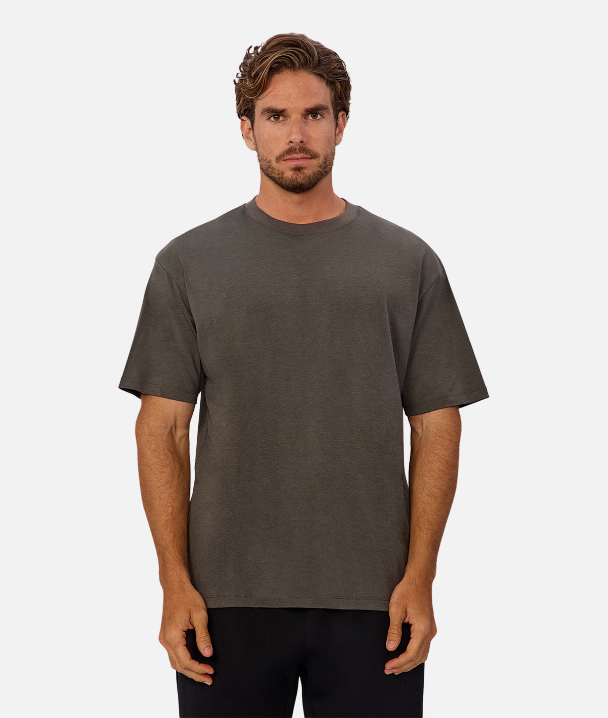 **Freeman Athletic Tee - Moisture-Wicking Men's Performance T-Shirt - Dark Forest Green for Gym, Running & Outdoor Activities**