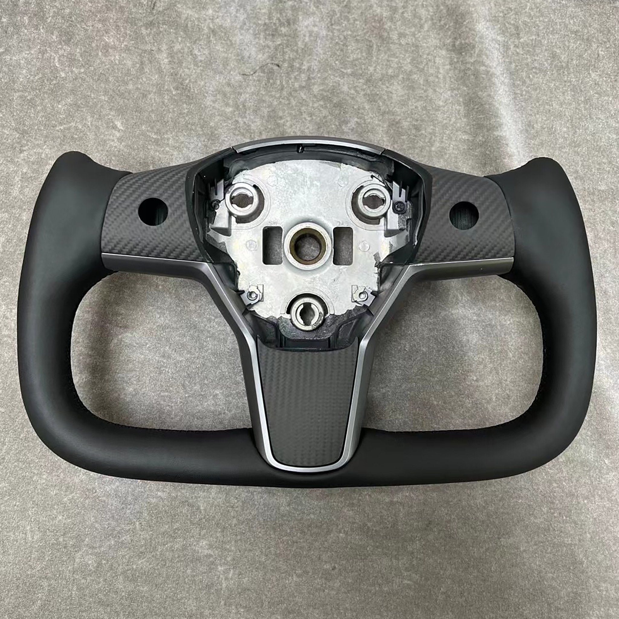 Premium Custom Yoke Steering Wheel for Tesla Model 3 & Model Y - YESLAK | Ergonomic Design for Enhanced Driving Comfort & Performance | Perfect for Racing Enthusiasts & Daily Commuters