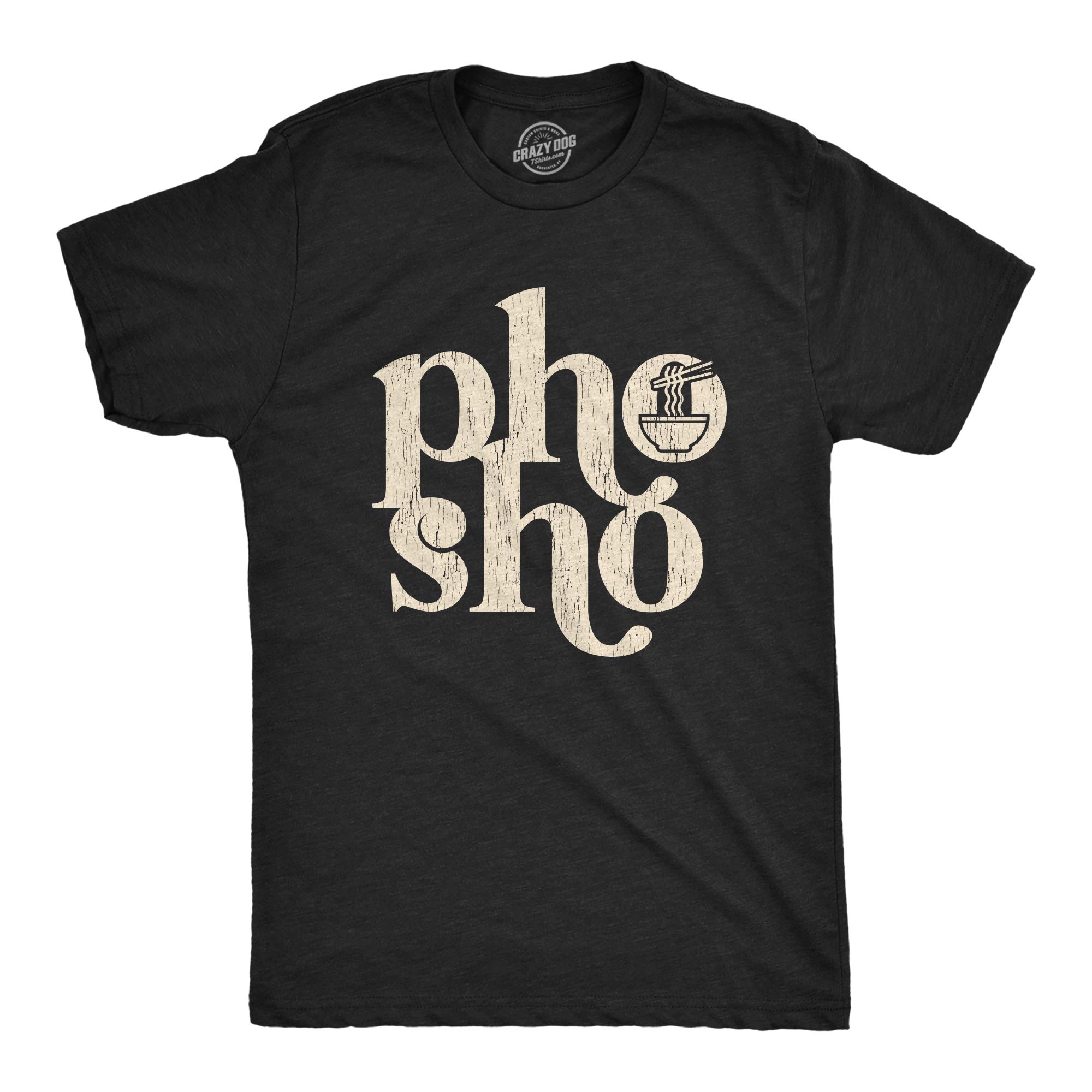 Funny Vietnamese Pho Noodle Soup Graphic T-Shirt for Men - Novelty Food Lover Tee - Perfect for Casual Wear, Gifts & Asian Cuisine Enthusiasts