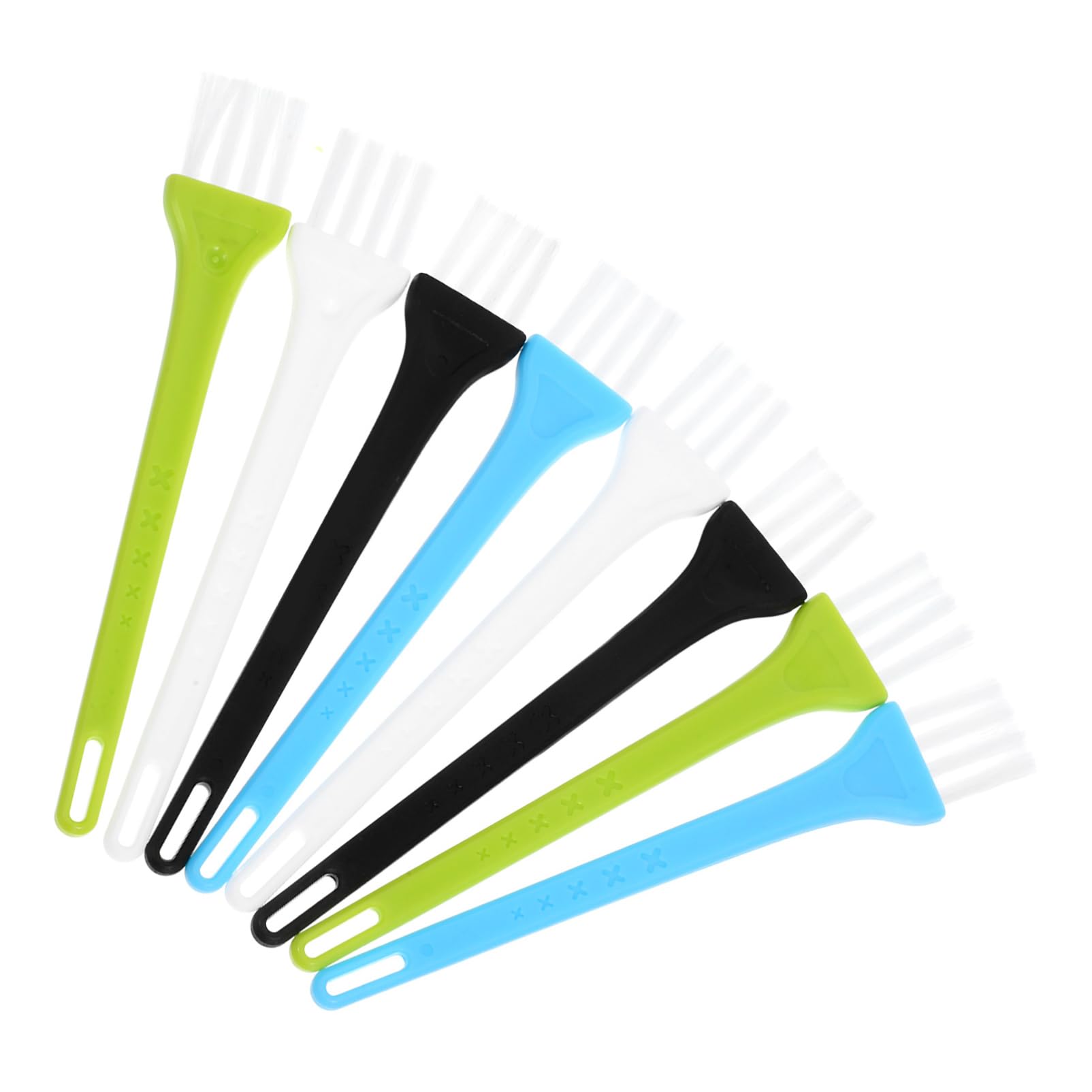 8Pcs Electric Razor Cleaning Brush Set - Shaver & Hair Clipper Cleaner Kit for Razors, Trimmers & Clippers - Perfect for Home Barber Shops & Personal Grooming