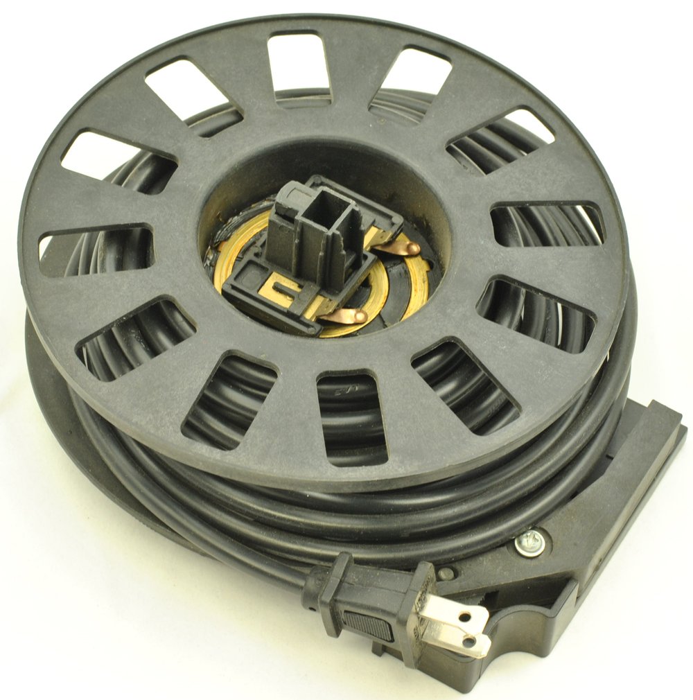 Evolution Vacuum Cleaner Cord Reel - Automatic Retractable Extension Cord for Easy Cleaning | Perfect for Home, Office & Car Detailing