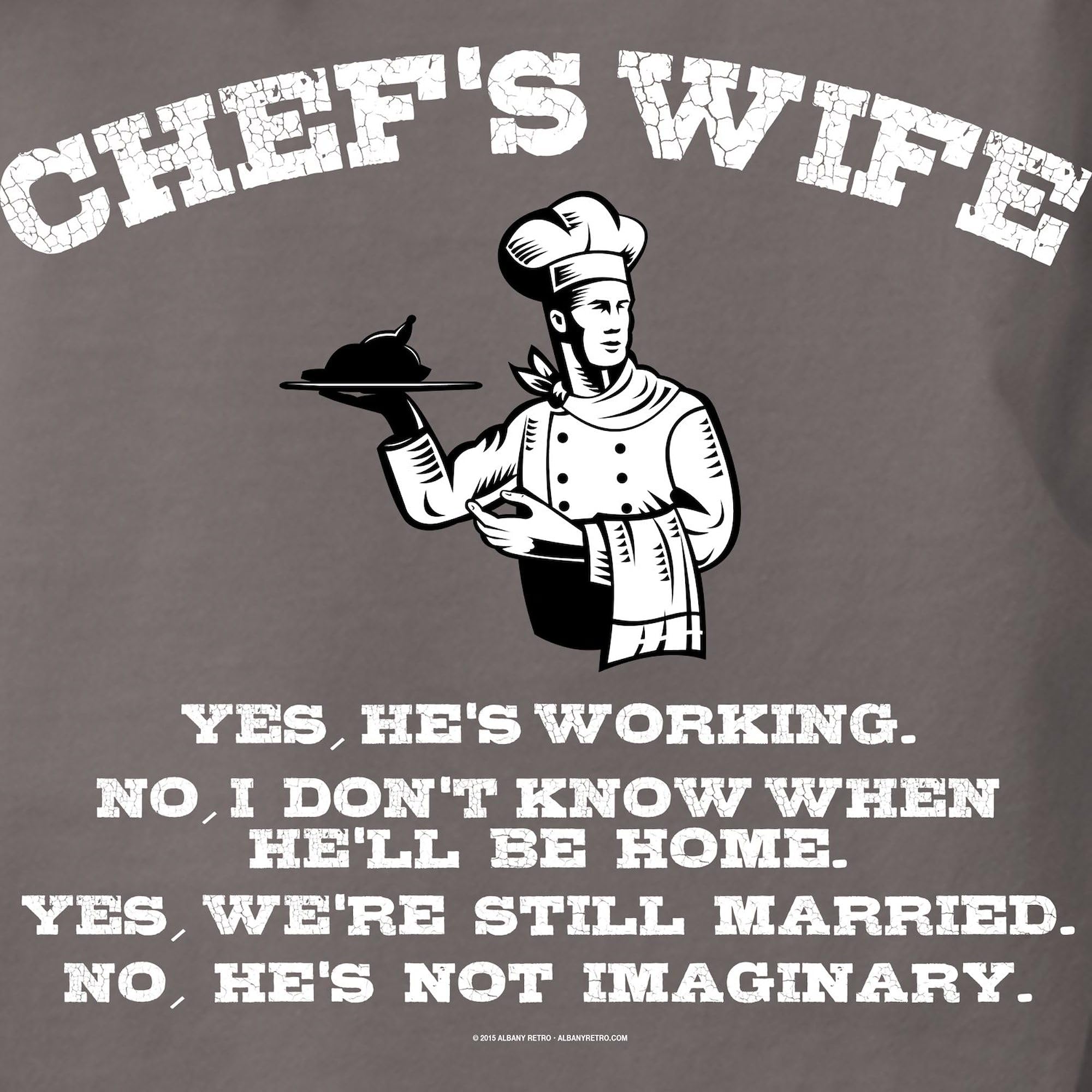 Chef's Wife T-Shirt for Women - Comfort Colors® Soft Cotton Tee - Perfect for Cooking, Gifts & Casual Wear