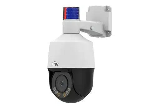 Uniview IPC675LFW AX4DUPKC VG 5MP LightHunter Active Deterrence Mini PTZ Security Camera - Outdoor Surveillance for Home & Business Protection