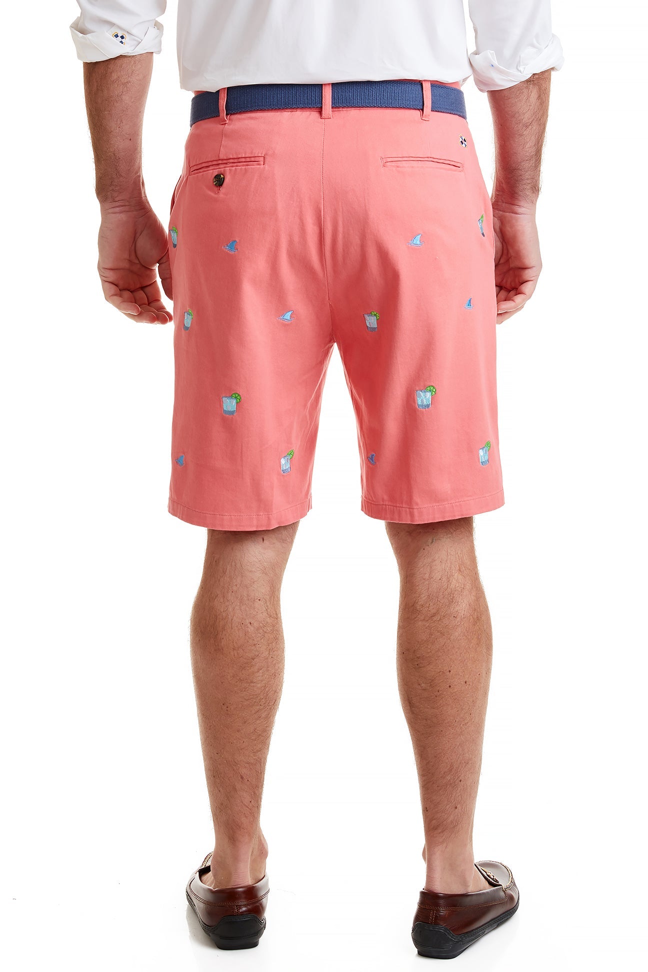 Cisco Short Stretch Twill Sunset with Fin & Tonic - Stylish Swim Trunks for Men, Perfect for Beach, Pool, and Summer Vacations