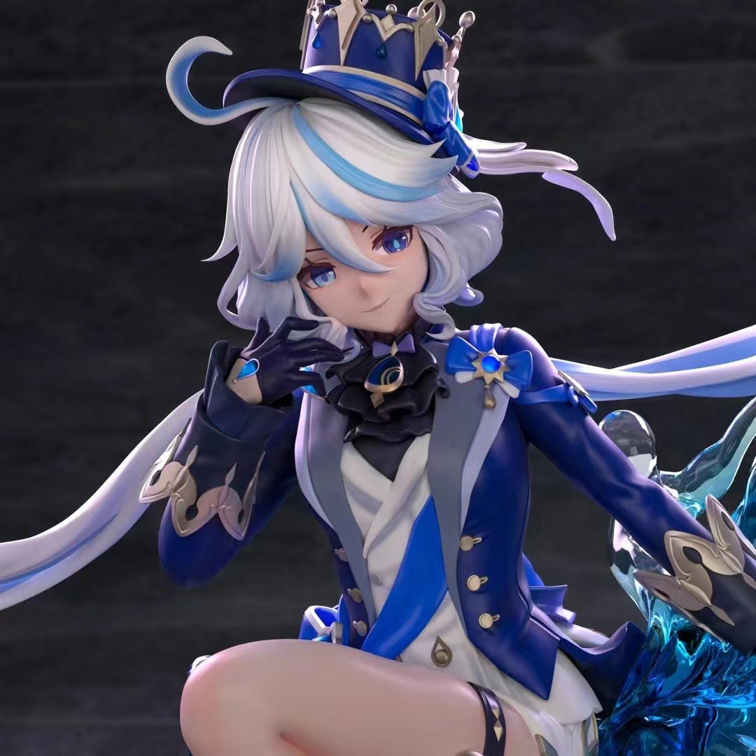 Genshin Impact Furina Cosplay Costume - Official Mi Yin Studio Anime Outfit for Halloween, Conventions & Roleplay