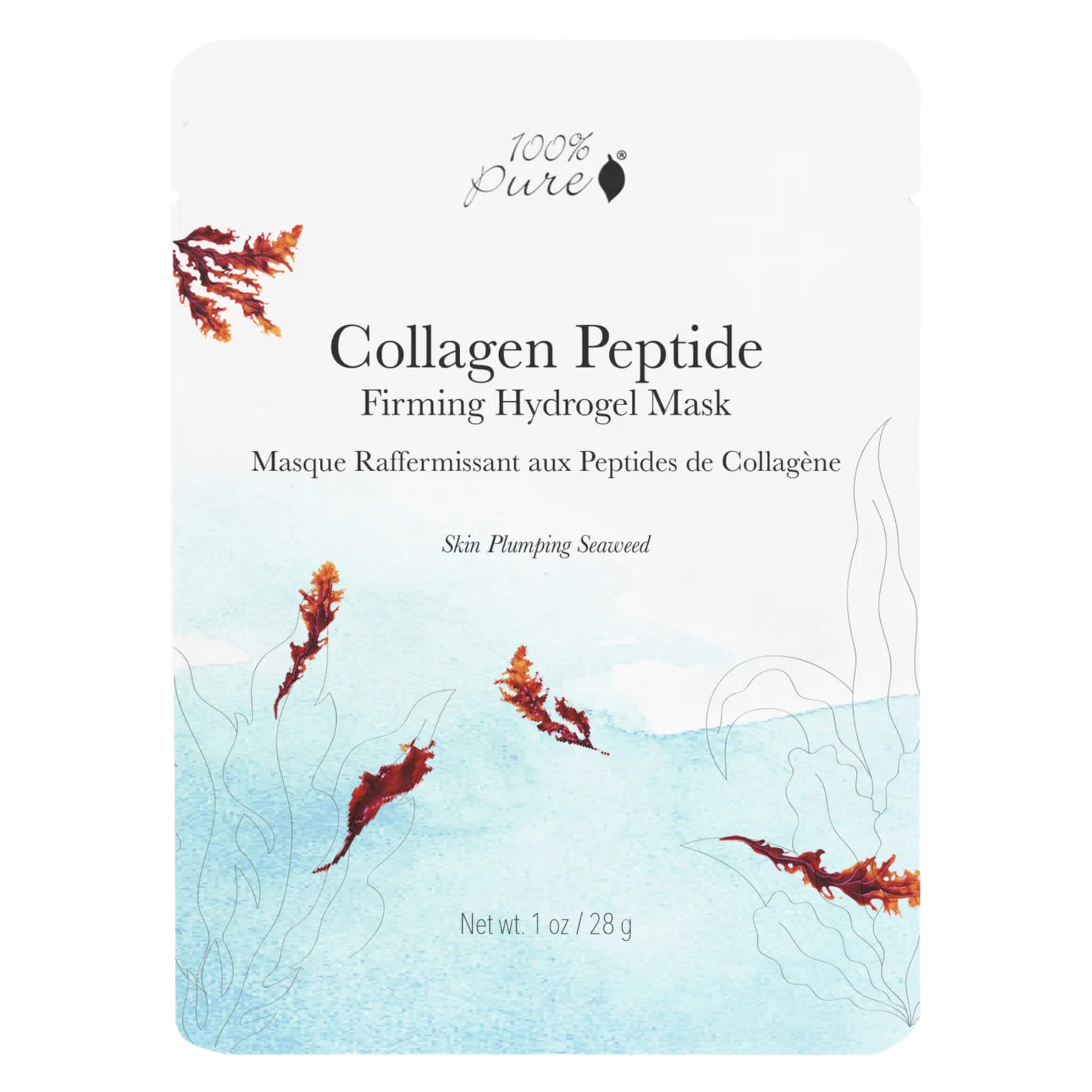 Premium Collagen Peptide Firming Hydrogel Face Mask - Anti-Aging & Hydrating Skincare for Women - Perfect for Night Routine, Spa Day & Post-Workout Recovery