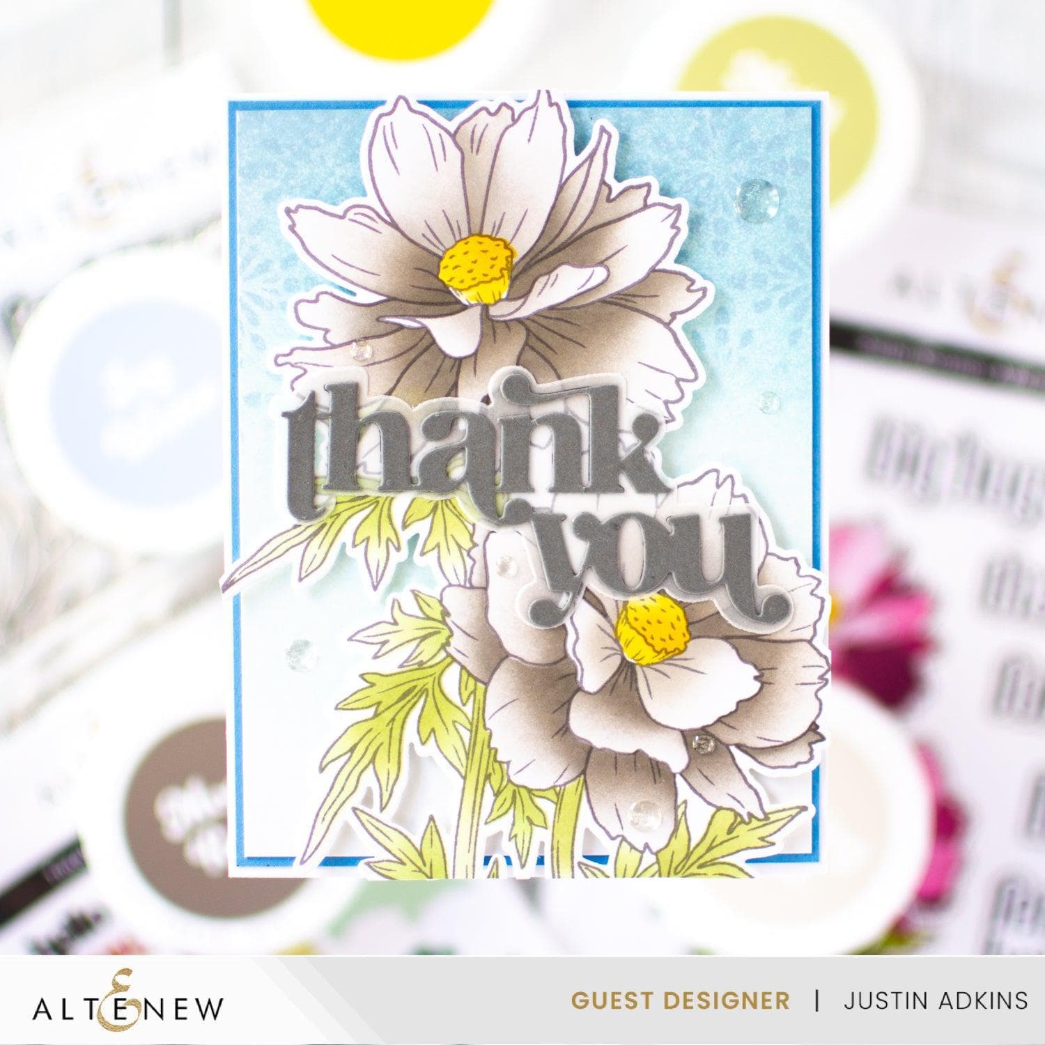 Sulfur Cosmos Die Set for DIY Garden Projects – Perfect for Scrapbooking, Card Making, and Home Decor