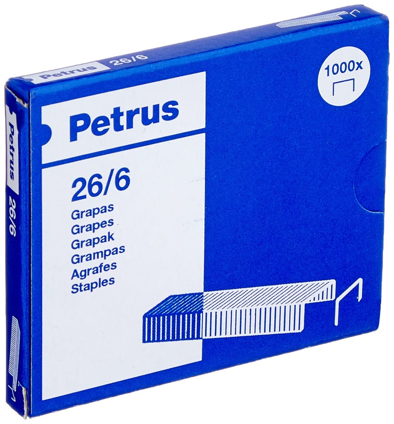 1000-Pack 26/6 Heavy Duty Staples for Office, Home, School & Crafting - Compatible with Most Standard Staplers