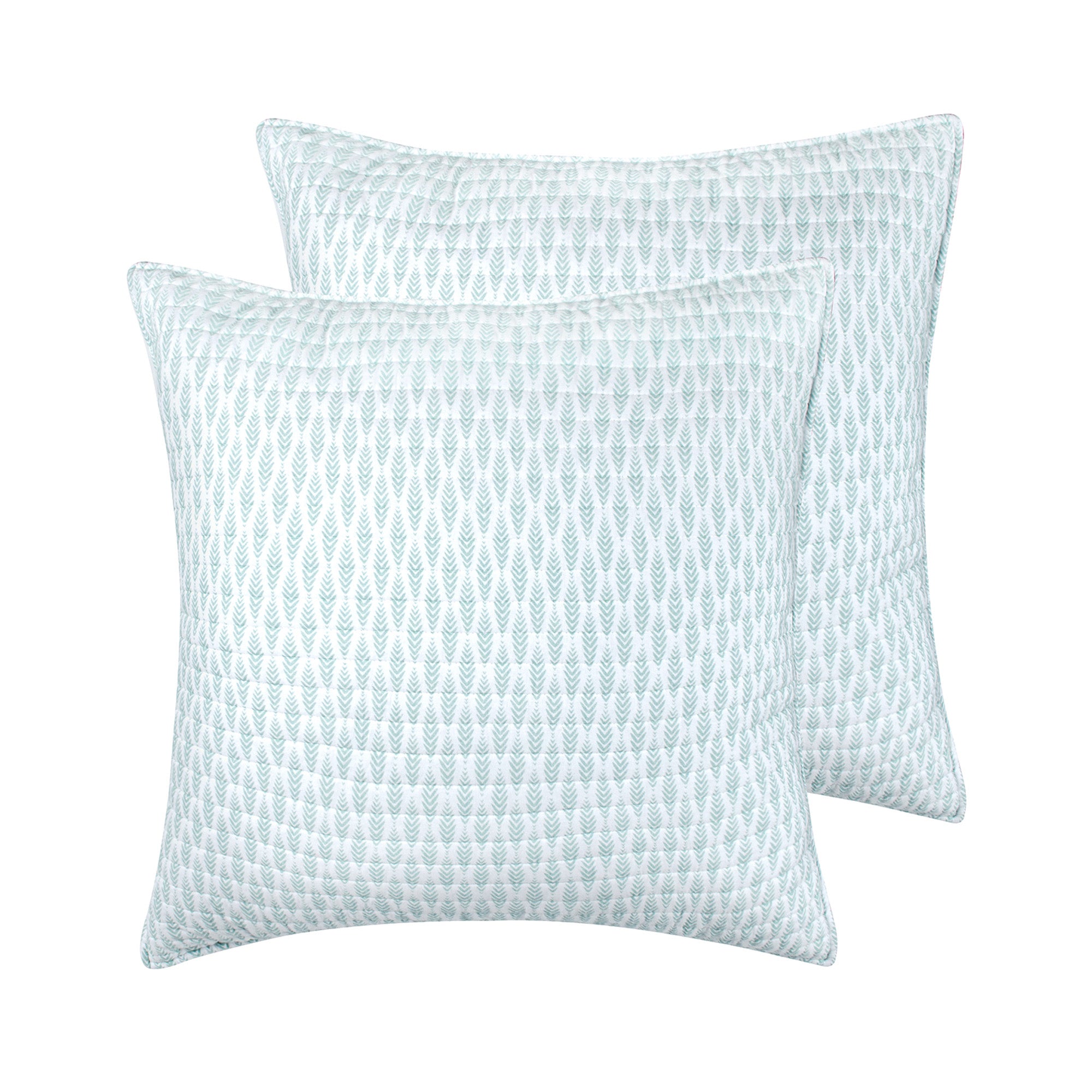 Maravilla Euro Sham Set of 2 - Premium 26x26 Inch Decorative Pillow Covers for Bedroom & Living Room - Soft Luxury Pillowcases for Home Decor